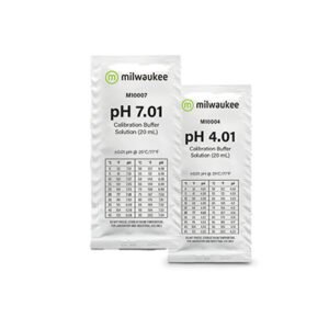 Milwaukee კალიბრაციის ბუფერული ხსნარი pH7.01+pH4.01