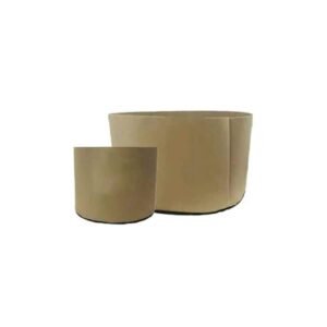 Fabric pots Tan