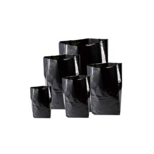 plastic grow bags 3.7L (1gal) • პლ. გროუ ჩანთა