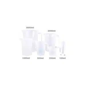 საზომი ჭიქები პლასტმასის