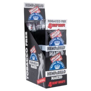 Royal Blunts გასახვევი Hemparillo Hemp Blunts Naked 4x.
