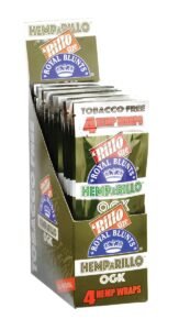 Royal Blunts გასახვევი Hemparillo Hemp Blunts ‘OGK’ 4 ც.
