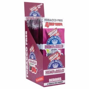 Hemparillo Hemp Blunts ‘Berries’ 4 Pack