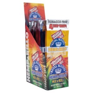 Royal Blunts გასახვევი Hemparillo Hemp Blunts ‘N’ Roll 4x