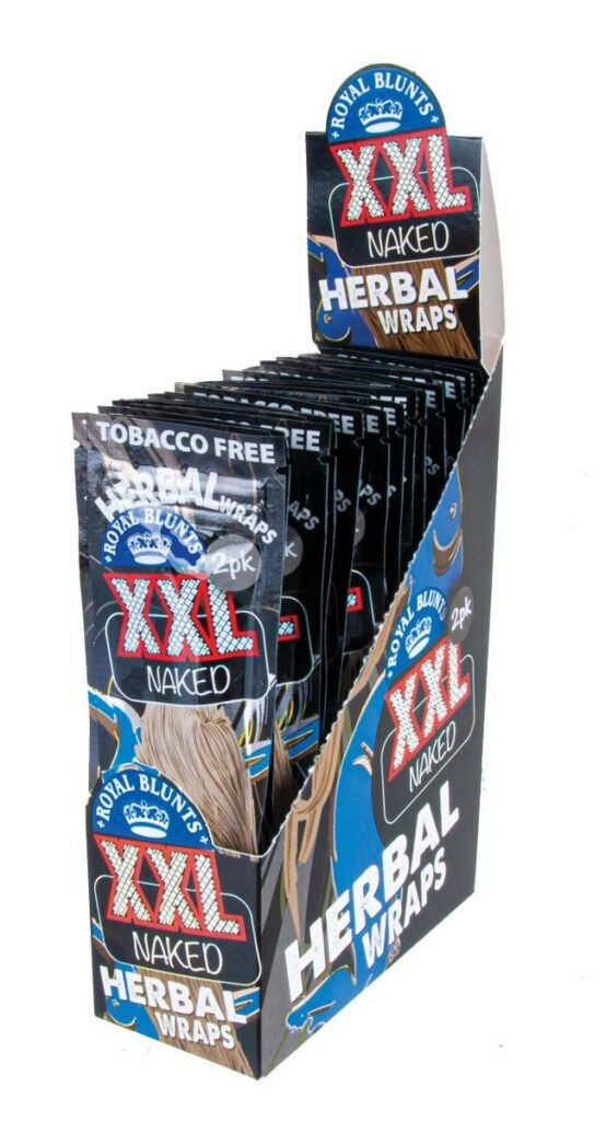 Royal Blunts გასახვევი Hemparillo XXL Herbal Wraps Naked 2x