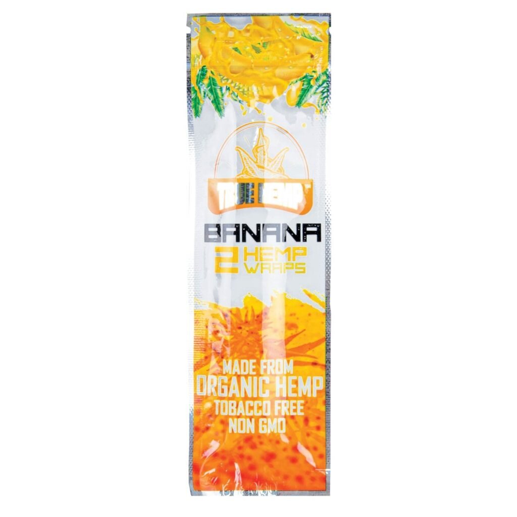 Royal Blunts გასახვევი Hemp Blunt Wraps Banana 2x