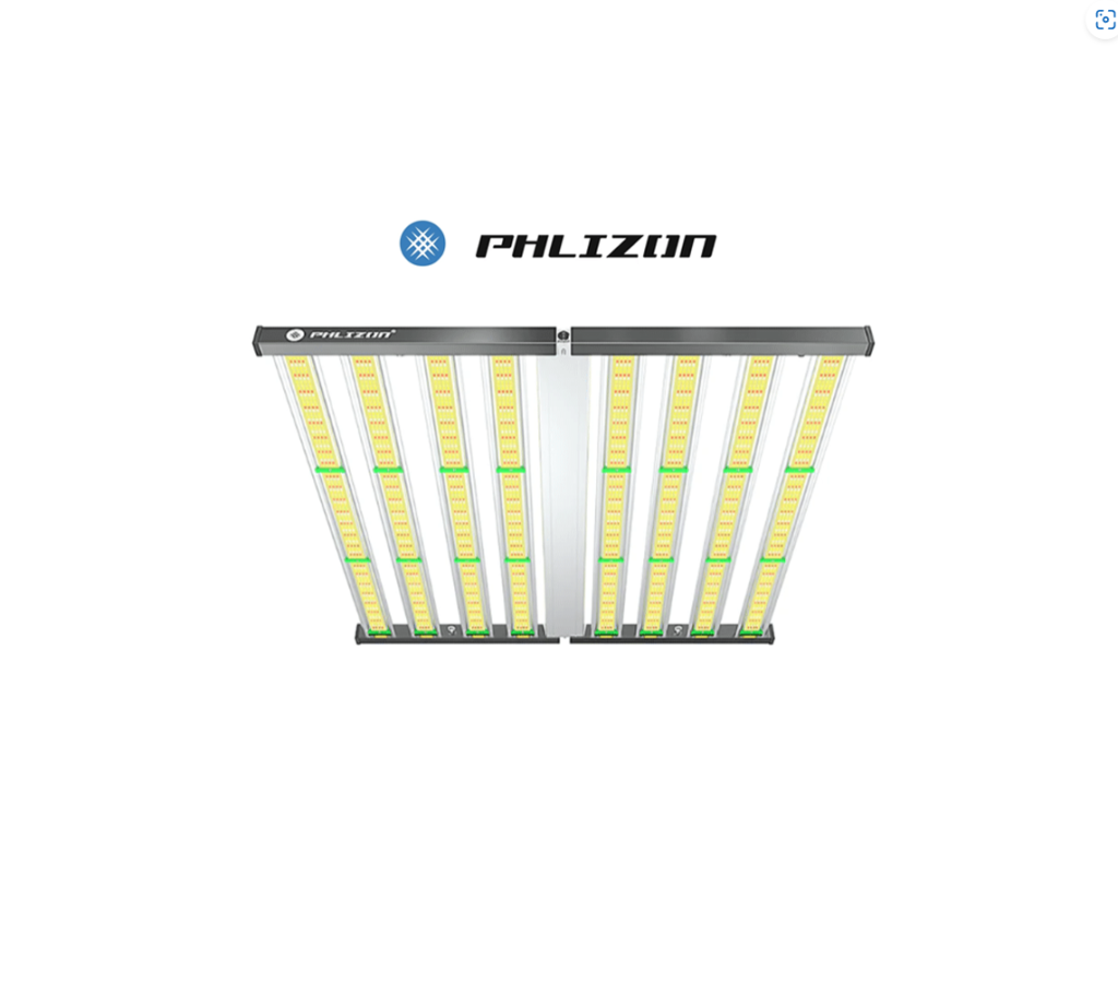 Phlizon 640W – LED განათება – სრული სპექტრი (8 bars)