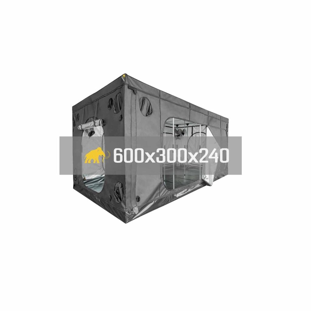 გროუ ტენტი ‘Mammoth Elite+ HC 600L’ – 600x300x240 grow Tent
