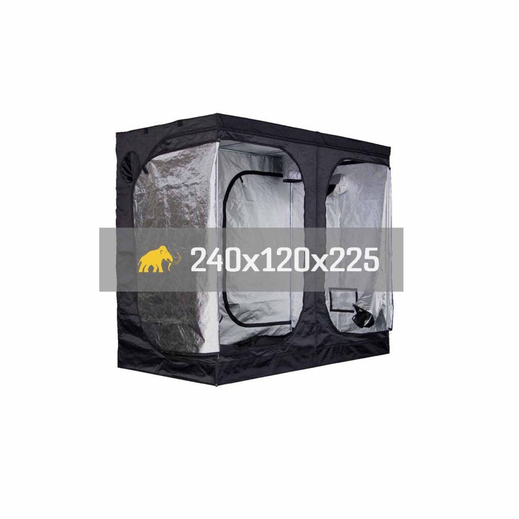 Grow tent ‘Mammoth Pro+ 240L’ (240x120x225)