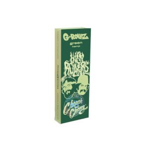 G-Rollz Cheech & Chong(TM) ‘High Rollers’ Green – 1 14 Size Papers + Tips (24 Booklets Display)