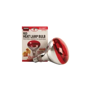 გამათბობელი ნათურა წითელი