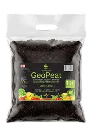 ტორფის ნიადაგი 10ლ - ჯეოფითი • GeoPeat • Greenit