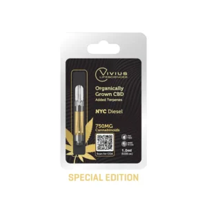 CBD ვეიპის სითხე *SPECIAL EDITION* CBD Vaporizer Cartridge 750mg